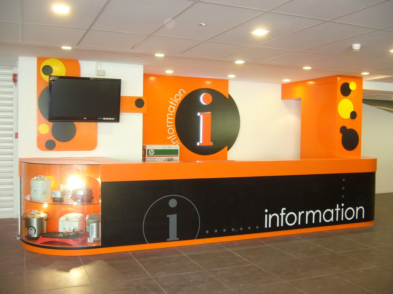 Information Counter at Downtown East, Singapore 